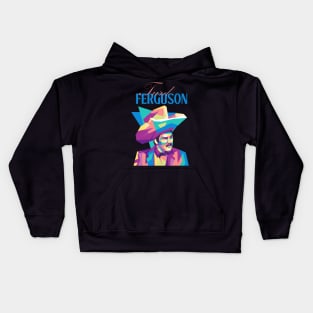 Turd Ferguson wpap Kids Hoodie